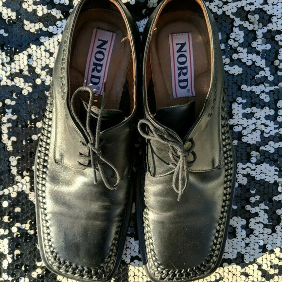 Nord Men\'s Leather Laced Loafers Size 44 (11) main image 6